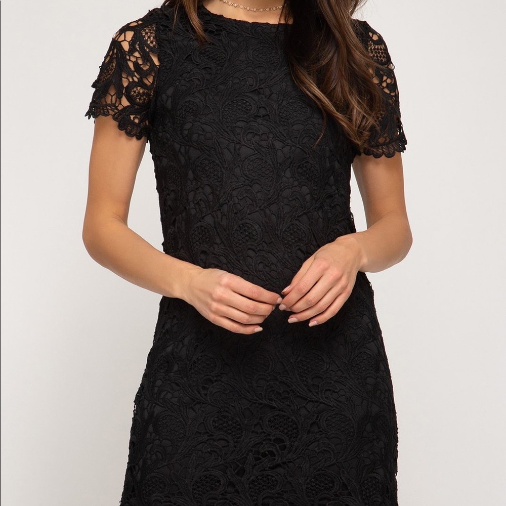 Crochet Lace Dress
